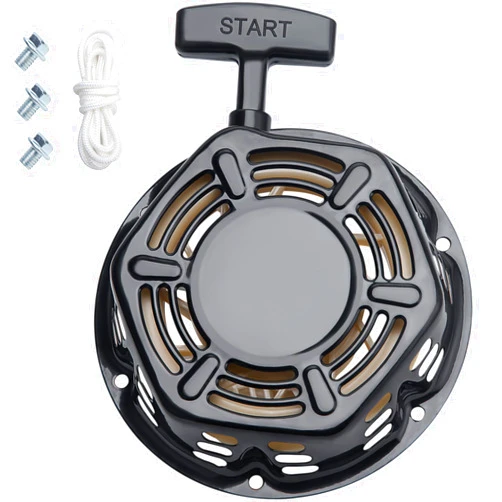 SZLYYDS Pull Start Recoil Starter Assembly for Champion Ryobi Predator, Recoil Starter for 224cc 212cc 196cc Engine Champion 3500 4000 4500 Watt Generator with Pull Cord Replacement