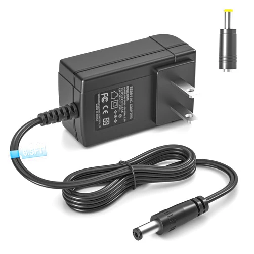 E ERSY 27V Massage Gun Charger fit for Sharper Image Powerboost 1011666 1012667 1013002 1013983 2437599 Powerboost Deep Tissue Cordless Masssage Gun, 6.5FT