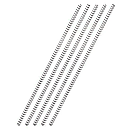 EDFMGH 1pcs 304 Stainless Steel Rod 2mm 2.5mm 3mm 4mm 5mm 6mm 12mm Linear Shaft Metric Round Rod 300mm Long(2.5mm)