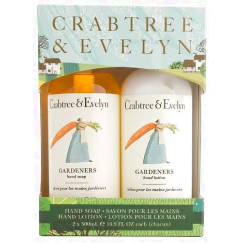 Crabtree & Evelyn Gardeners Hand Soap and Hand Lotion Duo