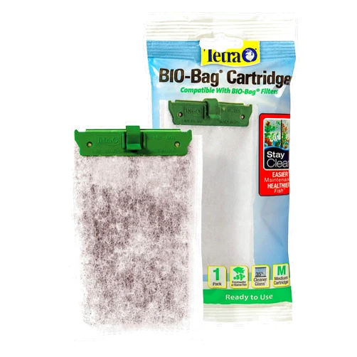 Tetra Bio-Bag Filter Cartridge 1 Count, for Aquariums, with Stay Clean Technology, Medium