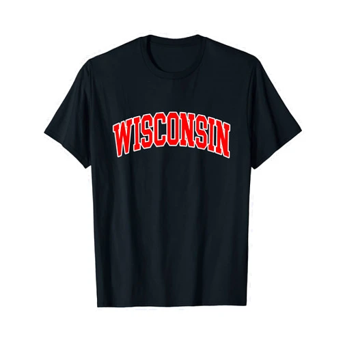 Graphic Apparel Co. Wisconsin - Throwback Design - Classic T-Shirt