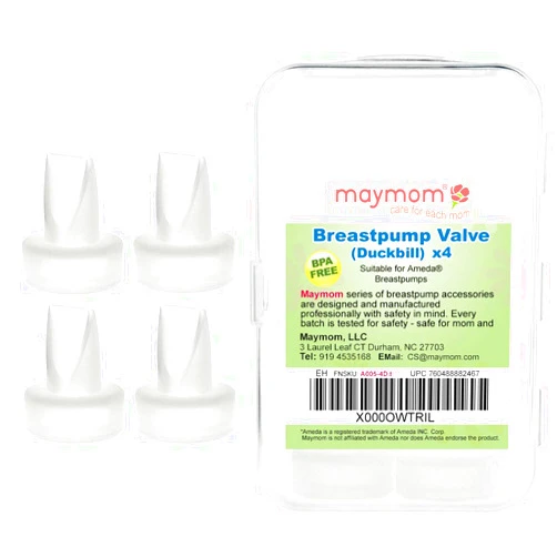 Maymom Duckbills 2018.6 Version to Replace Ameda Purely Yours Pumps Valves; Retail Packaging Factory Sealed