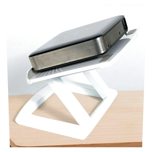 G5AABMMKL Projector Stand Projector Mounting Frame Adjustable Projector Bracket Foldable Projection Can Be Used in Office Interiors Or Studios Projector Wall Mount (Color : Black) (White)