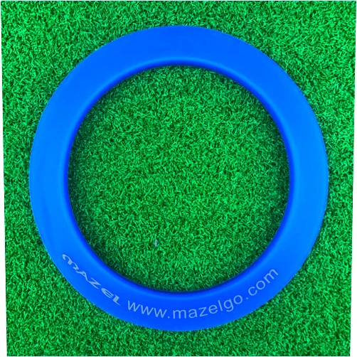 MAZEL Golf Putting Cup/Ring for Training Aid Indoor & Outdoor - All-Direction Practice Hole Putting Accuracy Trainer