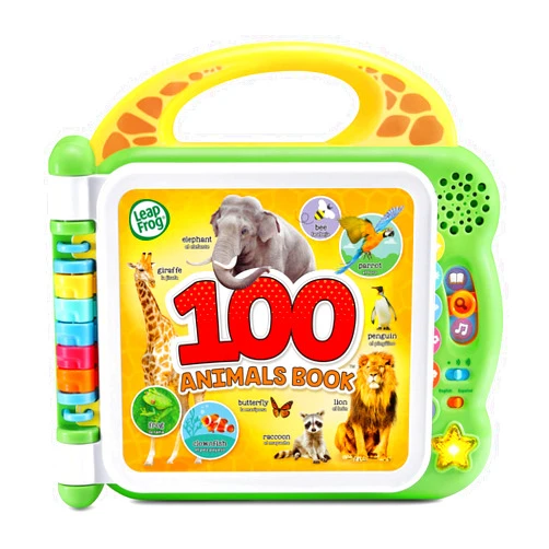 LeapFrog 100 Animals Book, Green
