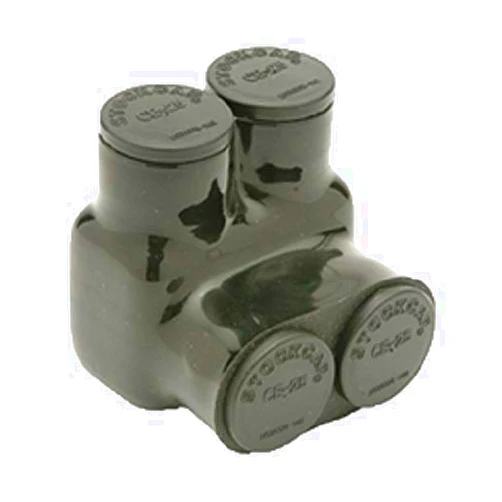 Penn-Union IPBB NA2/0 2S Insulated Cable Connector, Single Side Entry