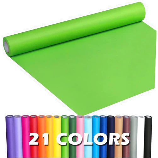 PH PERKHOMY PerkHomy Medium Green Kraft Paper Roll 17.5