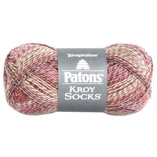 Spinrite Patons Bulk Buy Kroy Socks Yarn (6-Pack) Brown Rose 243455-550176
