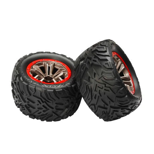 HOSIM RC Car Tires Accessory Spare Parts Wheels 56-ZJ02 for Hosim 9155 9156 RC Car (2 PCS)