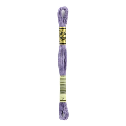 DMC CORPORATION DMC 6-Strand Embroidery Cotton 8.7yd-Medium Light Eggplant, 28 12