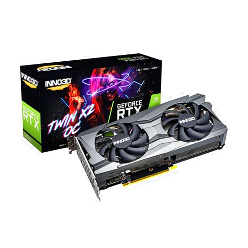 Inno3D Inno 3D GeForce RTX 3060 Twin X2 OC LHR, 12GB GDDR6, HDMI, 3X DP (N30602-12D6X-11902120H)