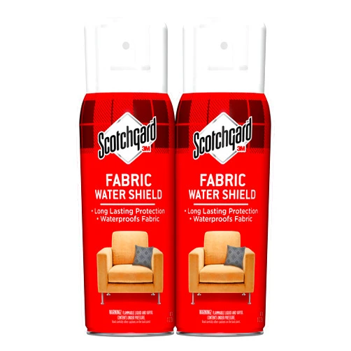 Scotchgard Fabric Water Shield, Water Repellent Spray for Spring and Summer Clothing and Household Upholstery Items, Long-Lasting Protection for Seasonal Fabric, Two 10 Oz Cans (Pack of 2)