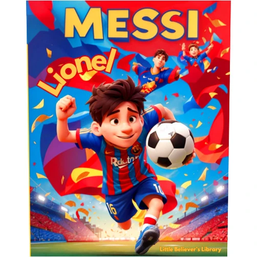 Little Believer's Library Lionel Messi: Children's Story Book: Life of Great Football / Soccer Player, Animated with Illustrations to Motivate Kids. (Kids Who Dared to Dream)