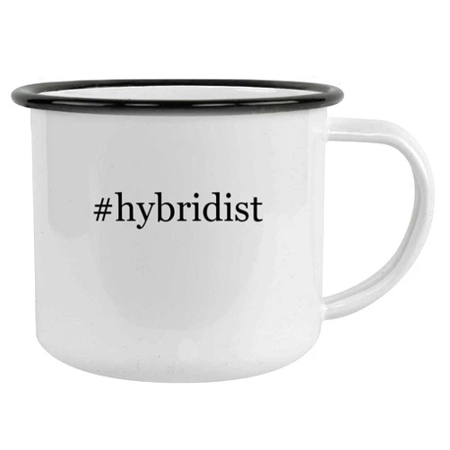 Molandra Products #hybridist - 12oz Hashtag Camping Mug Stainless Steel, Black