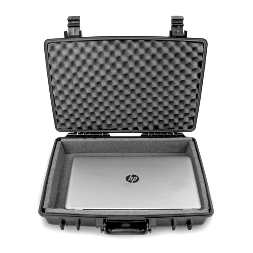 CASEMATIX Waterproof 15 Inch Laptop Hard Case for Gaming Laptops - Heavy Duty Hard Laptop Case With 17” x 10.5”x 3