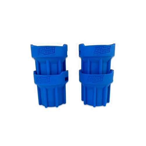 Coldbreak CLPRCAP-BLU Coupler Cleaning Caps, 4 Pack, D & S, Blue