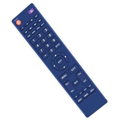 ZWP New 850125633 Replacement Remote Control Compatible with Hitachi LED LCD TV LE55A6R9A LE24C109 LE49A509 LE49A6R9 LE50A3 LE50A6R9 LE50A6R9A LE55A6R9
