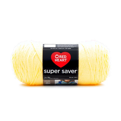 Red Heart E300.0235 Super Saver Economy Yarn, Lemon