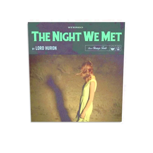 BURGHR The Night We Met by Lord Huron Canvas Poster Bedroom Decoration Landscape Office Valentine's Birthday Gift Unframe-style12x12inch(30x30cm)