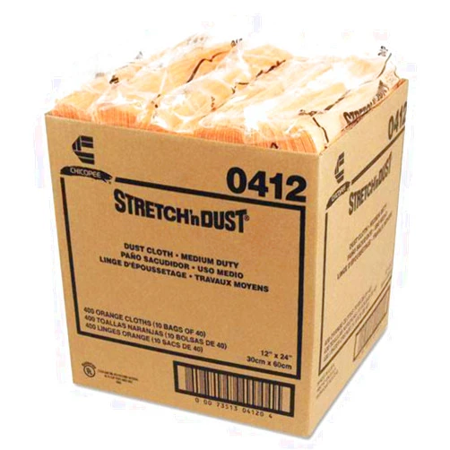 Chicopee Pack of 40 Dust Clothes for Furniture, Printers, Electronics, No Spray Needed Chicopee 0412 Stretch 'n Dust, Medium Duty 24