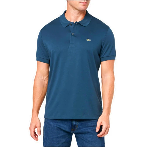 Lacoste Men's Ultra Soft Cotton Pima Jersey Polo Shirt