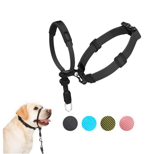 SVD.PET No-Pull Dog Headcollar for Easier Walks, Chew-Proof Protector to Increase Comfort, Simple Design, Easy to Wear and Adjust (Large Size for Medium and Large Size Dogs)