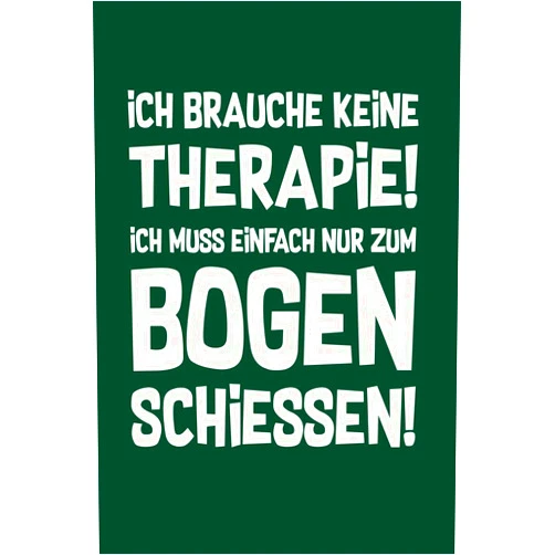Bogenschießen Notizbücher und Geschenkideen Archery: Therapie? Bogenschießen!: Notizbuch / Notizheft für Bogenschütze Bogen-Schießen Bogen-Sport A5 (6x9in) liniert mit Linien (German Edition)