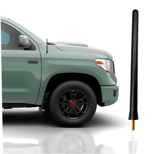 TN TrunkNets Inc Antenna Mast for Toyota Tundra 2007-2021, Black Automotive Antenna Replacement for Cars, Trucks & SUV - AM FM Radio Compatible - Car & Truck Exterior Accessories for Men & Women, 6 3/4