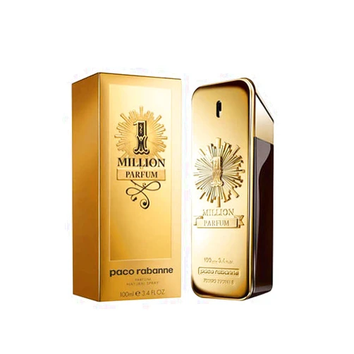 Paco Rabanne 1 Million Parfum Men Parfum Spray 3.4 oz