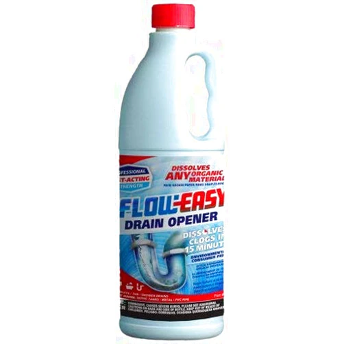 Flow-Easy FE32-6 Organic Drain Cleaner, 1-Qt. - Quantity 6