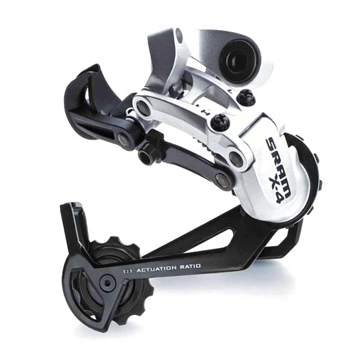 Gravity SRAM X.4 Rear Derailleur Silver Long Cage