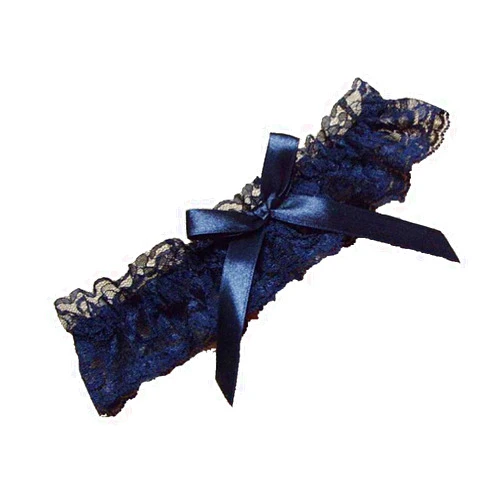 TTVOVO Wedding Bridal Garter for Women Sexy Lace Satin Bowknot Leg Foot Ring Stretch Prom Garters Set Lingerie