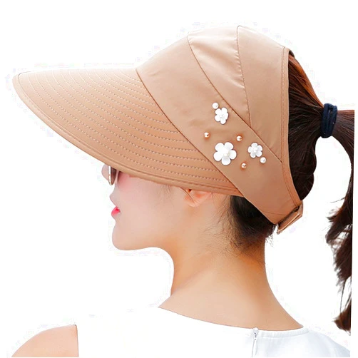HINDAWI Sun Hats for Women Wide Brim Sun Hat UV Protection Caps Floppy Beach Packable Visor