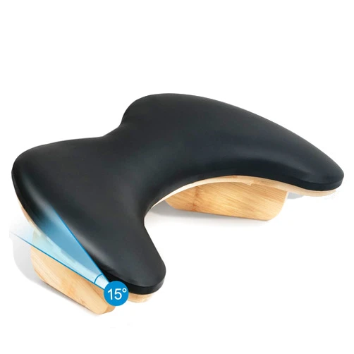 Demine Arm Rest for Nails Tech, U-shaped Manicure Nail Arm Rest Stand with Detachable Brackets Microfiber PU Leather Nail Cushion Hand Rest Pillow for Nail Table for Nail Tech Must Haves Manicure Tools