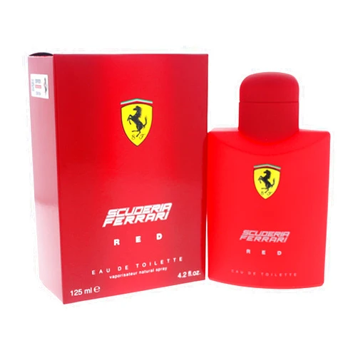 Ferrari Scuderia Red Eau De Toilette Spray, Citrus, 4.2 Oz