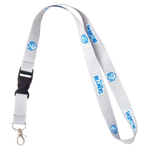 Desert Cactus Saint Louis University Lanyard SLU Billikens Car Keys ID Badge Holder Keychain Detachable Breakaway Snap Buckle (Gray)