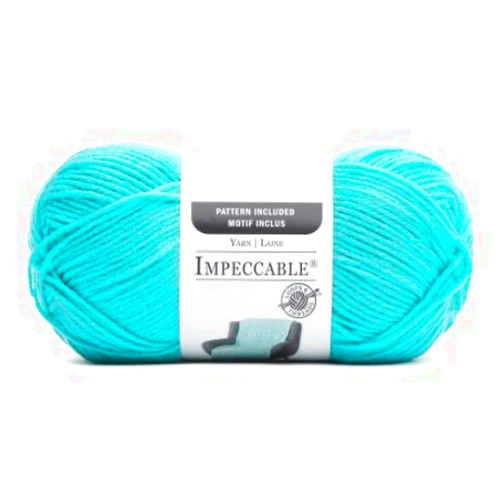 Loops & Threads Impeccable Yarn - 1 Ball 4.5 Ounces - Aruba Blue