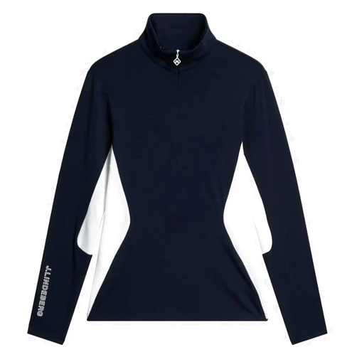 J. Lindeberg 2023 J.Lindeberg Women Coockies Mid Layer Golf Pullover JL Navy Medium