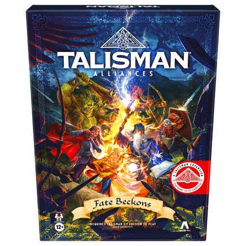 Avalon Hill Hasbro Gaming Talisman Alliances: Fate Beckons Board Game | Talisman Expansion | Cooperative Fantasy Adventure Games | Ages 12+ | 2 to 6 Players