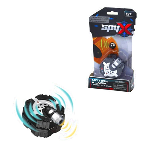 SpyX / Micro Motion Alarm - Protect Your Stuff with This Fun Motion Alarm Spy Toy. Detects Motion OR Vibration! Perfect Addition for Your spy Gear Collection!