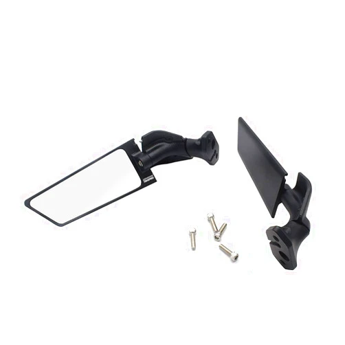 Semspeed Modified Motorcycle Rearview Mirrors Wind Wing Adjustable Rotating Side Mirrors For KAWASAKI NINJA 250 Ninja 300 NINJA400 2021