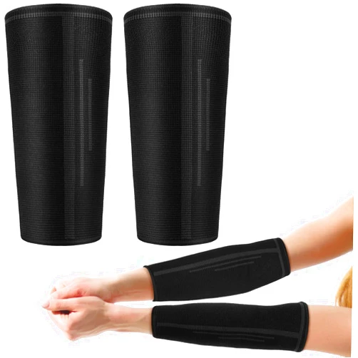 Sratte 3 Pairs Volleyball Arm Sleeves Volleyball Compression Forearm Sleeves Passing Hitting Arm Guards for Men Women Teens Youth