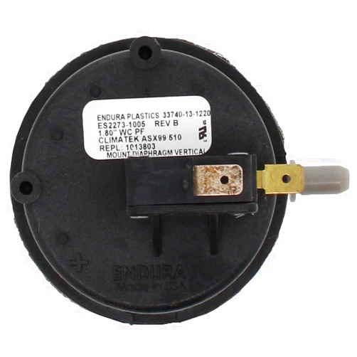 ClimaTek Air Pressure Switch Replaces ICP Heil Tempstar Part # 1013803