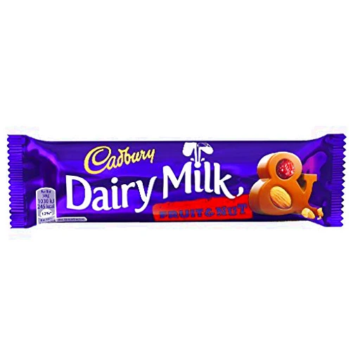 Cadbury Dairy Milk Fruit & Nut 49g 6-Pack