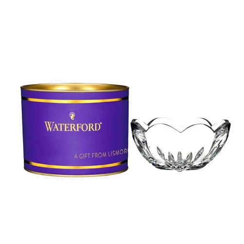Waterford Giftology Lismore Heart Crystal Bowl