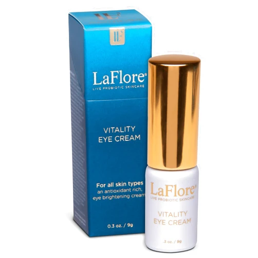 LaFlore Vitality Eye Cream - Rich, Hydrating, Skin Brightening Eye Cream - For Dark Circles, Lines, & Wrinkles - Anti-Aging, Vegan, Cruelty-Free, for All Skin Types