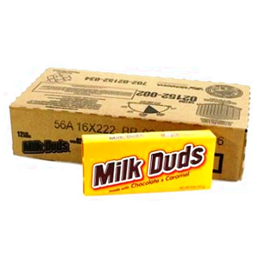 Milk Duds Candy, 5-Ounce Boxes (Pack of 12)