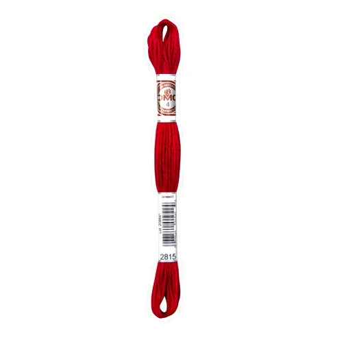 DMC 5-Strand Embroidery Soft Matte Cotton Thread 10.9yd-Medium Garnet