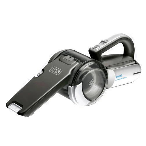 BLACK+DECKER dustbuster PIVOT VAC Cordless Handheld Vacuum, Home and Car Vacuum with Crevice Tool and Pivot Nozzle (BDH2000PL)